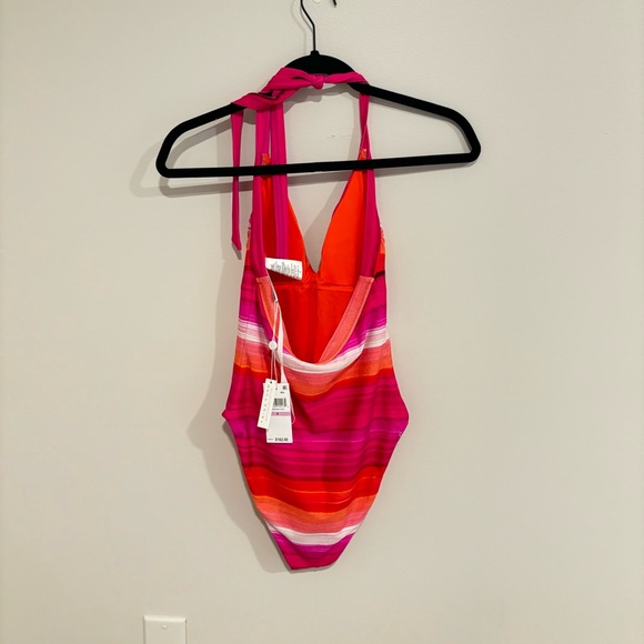 NWT Trina Trunk Halter Swimsuit - Picture 3 of 4